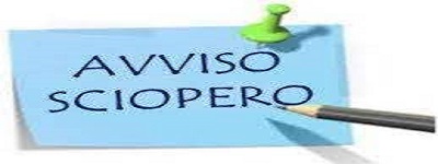 avviso sciopero