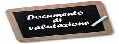 Lavagna con scritto documento di valutazione 