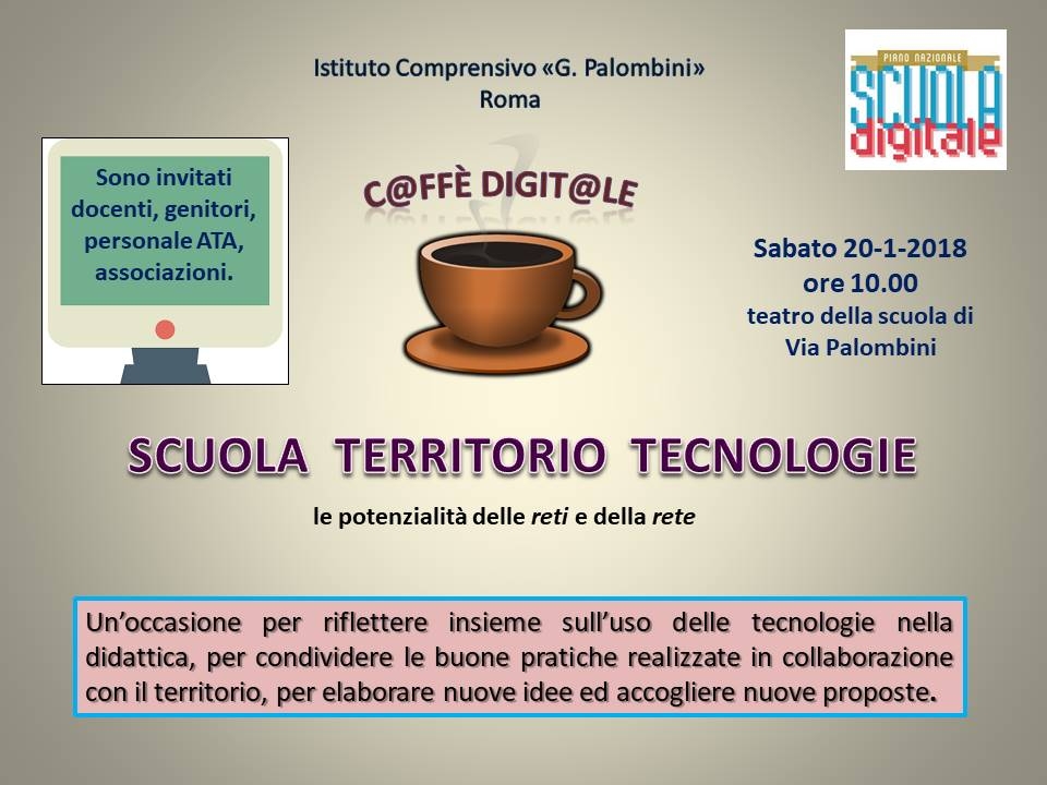 locandina caffe digitale